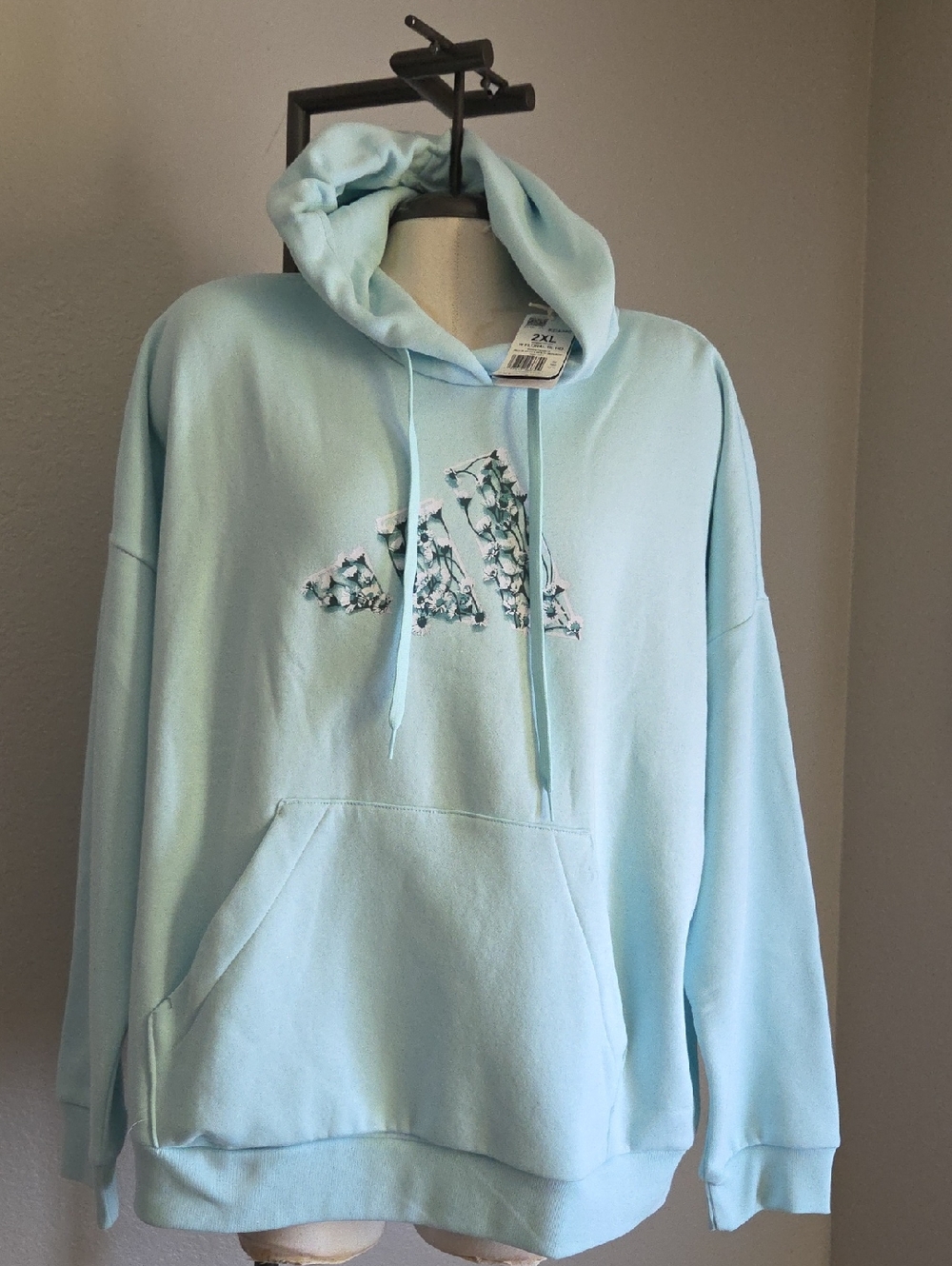 Adidas Women's Halo Mint Hoodie 2XL